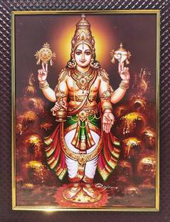 SAI BALAJI ACRALICS Dhanvantari Religious Frame