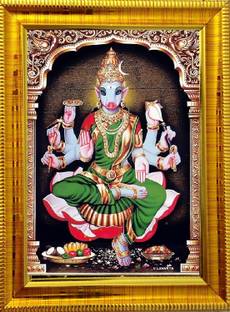 SAI BALAJI ACRALICS Varahi Amman Devi photo frame Religious Frame