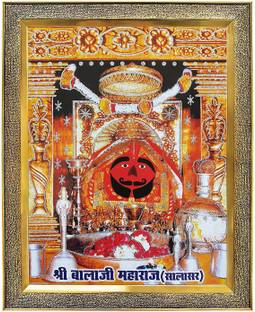 koshtak Salasar Balaji / Salasar Balaji Dham / Salasar Hanuman Ji Religious Frame