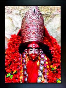 SL GIFTS MAA KALI Religious Photo Frame for Home & Office Decor Religious Frame