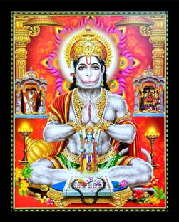 SUNINOW Hanuman ji photo frame | balaji photo| ram ji photo | mehendipur balaji and salasar balaji photo frame Religious Frame