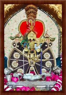 LAXENT Shri Sanwaliya Seth Ji 12x18 Inch Laminated Photo Frame - A3 Size, HD Print Religious Frame
