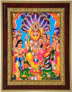 Strotam Lord Narasimha Religious Frame