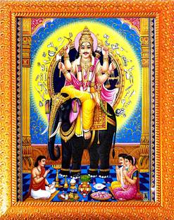 SUNINOW Vishwakarma ji Religious Frame