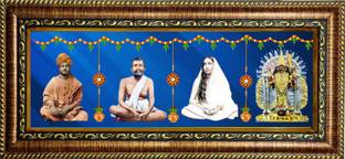 HitechMart Swami Vivekananda Ramakrishna Paramhansa Sarada Maa, Maa Kali Religious Frame