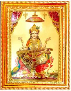 SUNINOW Saraswati ji Religious Frame