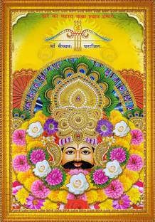 जॉग क्राफ्ट खटू श्याम फोटो, हरे का सहारा बाबा, श्याम बाबा फोटो फ्रेम रिलीजियस फ्रेम