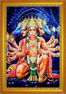 taani creations Hanuman Religious Frame