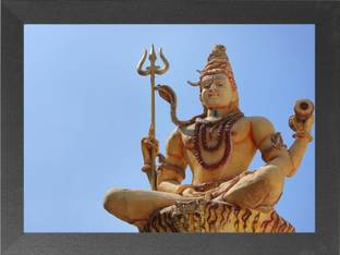 Nuoshopping Mahadev/Mahakal/Har Har Mahadev/Shiv Guru/Devo Ke Dev Mahadev/Bhole Baba Religious Frame