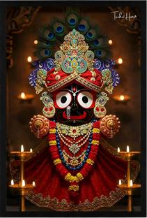 Tashvi Home Jagannath Puri Ji Religious Frame