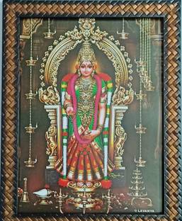 VGS MARKETINGS Goddess Kanyakumari Amman Kanyakumari Devi Kanniya Kumari Amman Religious Frame