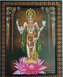 VGS MARKETINGS Ugra Narasimha Swamy Religious Frame