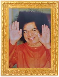 BM Traders Sathya Sai Baba Religious Frame
