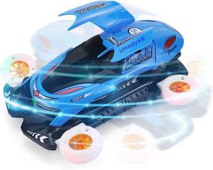 Patly Flying Car Battery Operated Stunt Car with 4wd 360° Rotation
