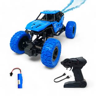 ZODZE Wireless Remote Control Rock Crawler Car with Metal Body and Smoke Effect_08