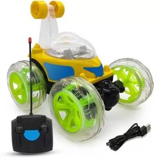 NKPR Best Stunt Car 360° Twisting Remote Control for Kids Music ,Lights_701