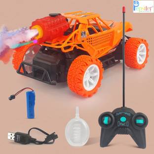 Pepstter Rechargable Remote Control Water Spray Runner Climbing Car with Rear Fog