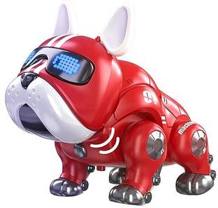 wonder digital Robot Dog Machine Electric Pet with Glow Eye Rotatable Head and Movable Limbs