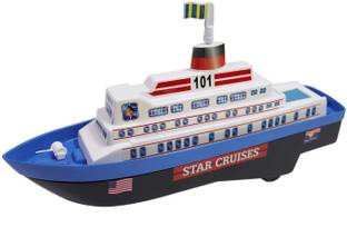 TECHZAGE Pull Back Famous STAR CRUISE SHIP Toy for Kids