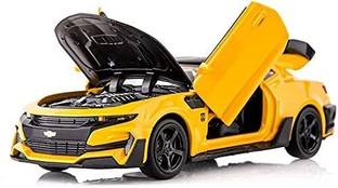 venimall Chevrolet Camaro Bumblebee DIE CAST Metal 1:32 Die- Land-Cruiser with Doors Gift
