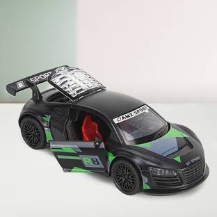 Storex Audi R8 Diecast Model Car - 1:43 Scale Alloy Metal with Lights and Sound