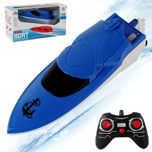 CRYA Long Range Remote Control Boat Toys for Kids, Easy to Handle RC Boat Toy Ship