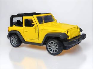 PlayNJoy Premium Die-Cast Model Thar Metal Toy Car – with Openable Doors & Rubber Tyres