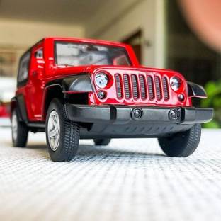 PlayNJoy Premium Metal Thar Toy Jeep - Realistic and Durable