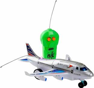 Anushka Toys Aeroplane with Remote Control (Not fly)