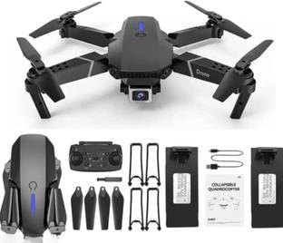 vishaltoys Foldable Remote Control FPV 4-Axis Camera with Dual Flash Lights Travel portable