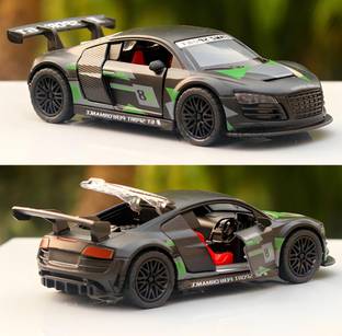 Xcillince Toys Presents_Mustang GT Car-Metal Pullback Toy with Openable Doors_A20