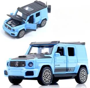 sktoyss G Wagon Metal Toy Car - Diecast Model with Openable Doors & Pull-Back Action