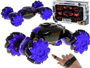 fizz Hand Gesture Sensor RC Stunt Car Double Sided Rotating Remote Control Car _A15