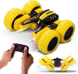 baybee 1:20 Double Sided Remote Control Car for Kids 4WD Stunt RC Cars with 360 Spin