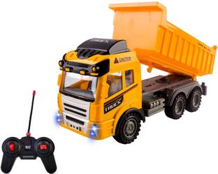 IndusBay 4 Channel control Dumper Dump TruckBig RC Dumper with Working Light Sound