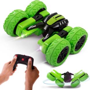 baybee 1:20 Double Sided Remote Control Car for Kids 4WD Stunt RC Cars with 360 Spin