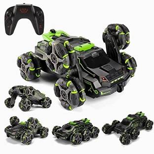 wonder digital RC Remote Control Car, Six-Wheel 4WD Gesture Sensor Heavy Racing Stunt Car