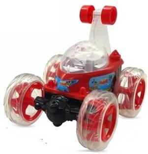 NKL Best Stunt Car 360° Twisting Remote Control for Kids Music ,Lights_365