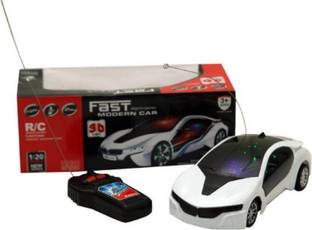INFINITE 3d Fast Modern Car with Remote Control (Multicolor)