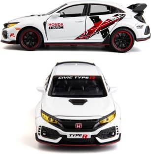 Akvanar 1 :32 civic Type Metal car Toy Open Door with Light Music multicolor pc 1