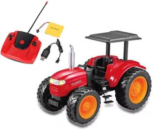 ThePampam Black Remote Control | Rechargeable Farm Tractor