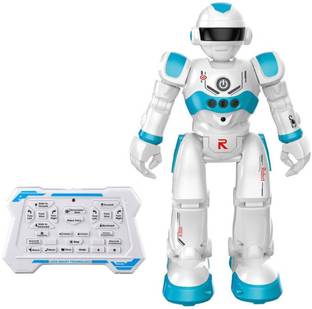 HALO NATION Intelligent Robot for Kids Intelligent Programmable Robot with Infrared Controller Toys, Dancing, Singing, LED Eyes, obstacle Avoidance , Gesture Sensing Robot Kit for Childrens Entertainment Toy - Smart Robot RC Robot Remote Control Robot Toy