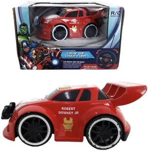 curiotoys Avengers Theme Remote Control Toy Car ABS Plastic Full Function RC Radio Control