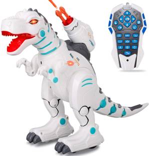 Skstore Remote Control Waking Robot Dinosaur Toy Spray Effect, On Wheels Wireless Remote