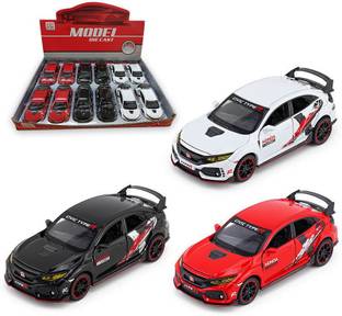 Akvanar 1 :32 die cast Type Metal car Open Door with Light Music multicolor pc 1