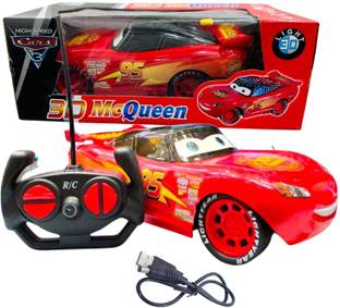 MM toys Remote Control Car For Kids 3–10 Years – 3D Lights, Rechargeable Battery