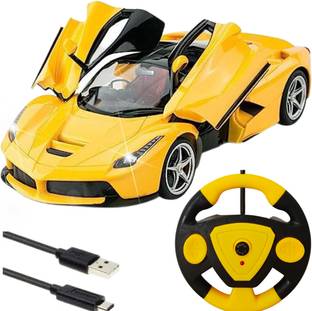 वेज़िमोन Open Door Remote Control Toy car for Boys Age 4+ Years - with Charging Battery