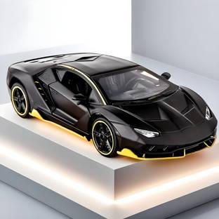 PlayNJoy Premium Metal Car Toy | Alloy Wheels & Rubber Tires | Openable Doors