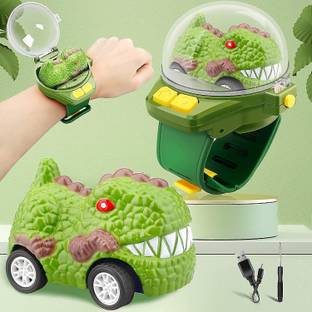 Bestie Toys Mini Watch Car Dinasour Model Remote Control Car For Kids Boys and Girls