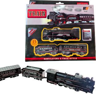 OPAC High Speed Train Toys for Kids Battery Operated Bullet Train with Track Set,Gift